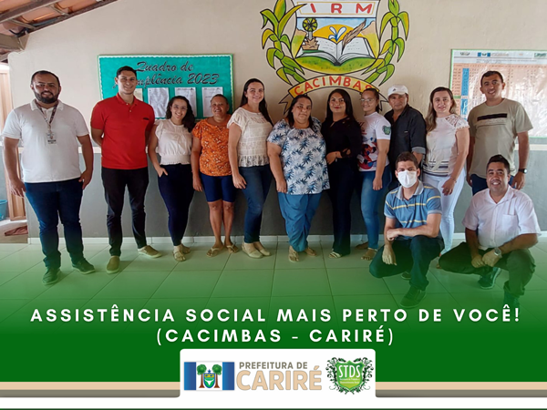 No dia 13/04, Aconteceu no Distrito de Cacimbas, o Projeto "Assistência Social mais perto de você"